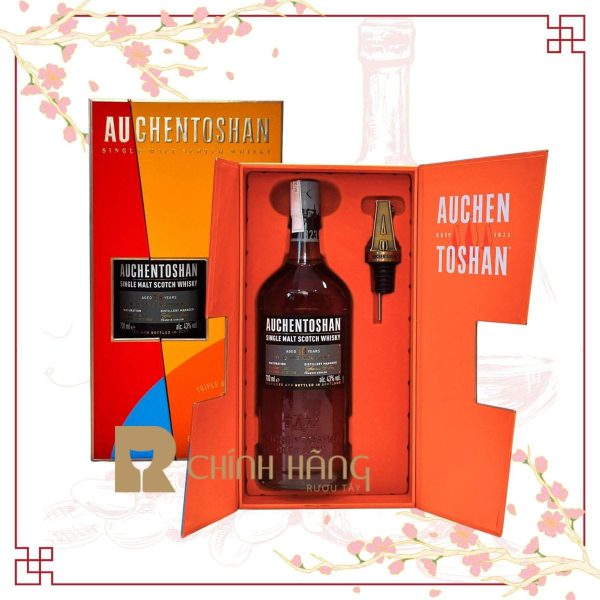 Auchentoshan 18 Năm - Hộp Quà Tết 2024