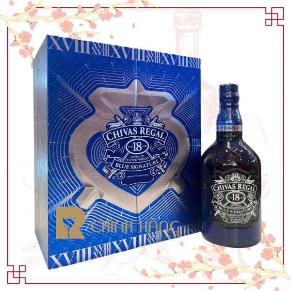 Chivas 18 Năm Blue - Hộp Quà Tết 2024