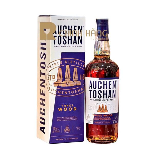 Auchentoshan Three Wood (Mới)