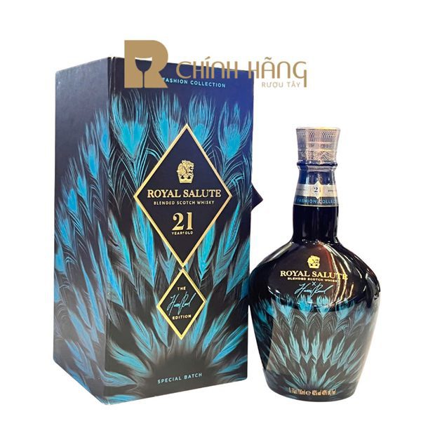 Chivas 21 Năm - Harris Reed Edition (Màu Xanh)