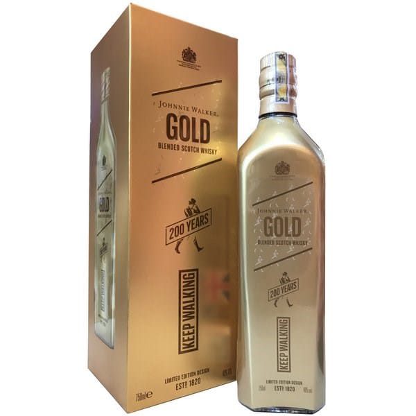 Johnnie Walker Gold Label 200 Years Icons Limited Edition