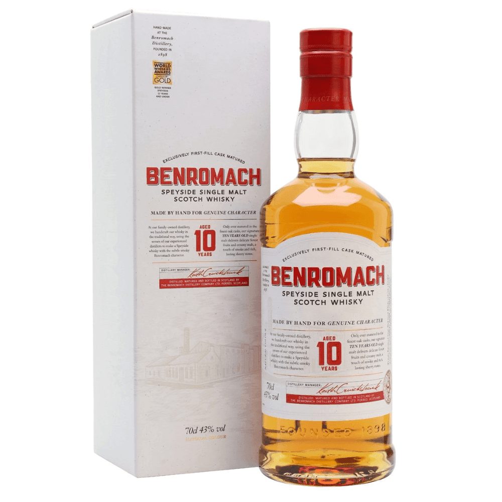 Benromach 10 Năm (Mẫu mới) 700 ml Benromach 10 Năm (Mẫu mới) 700 ml