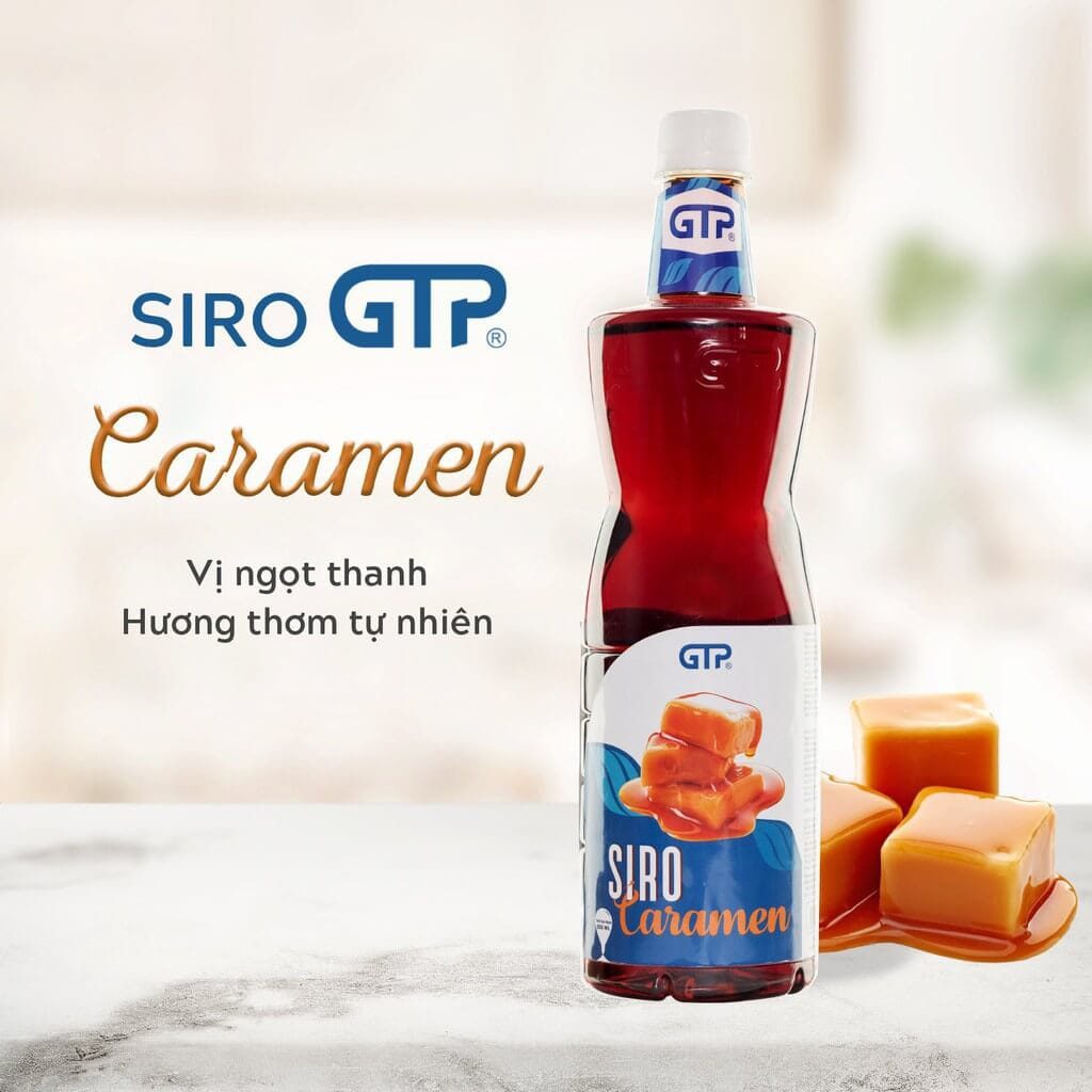 Siro pha chế Gia Thịnh Phát có hương vị ngọt thơm tự nhiên