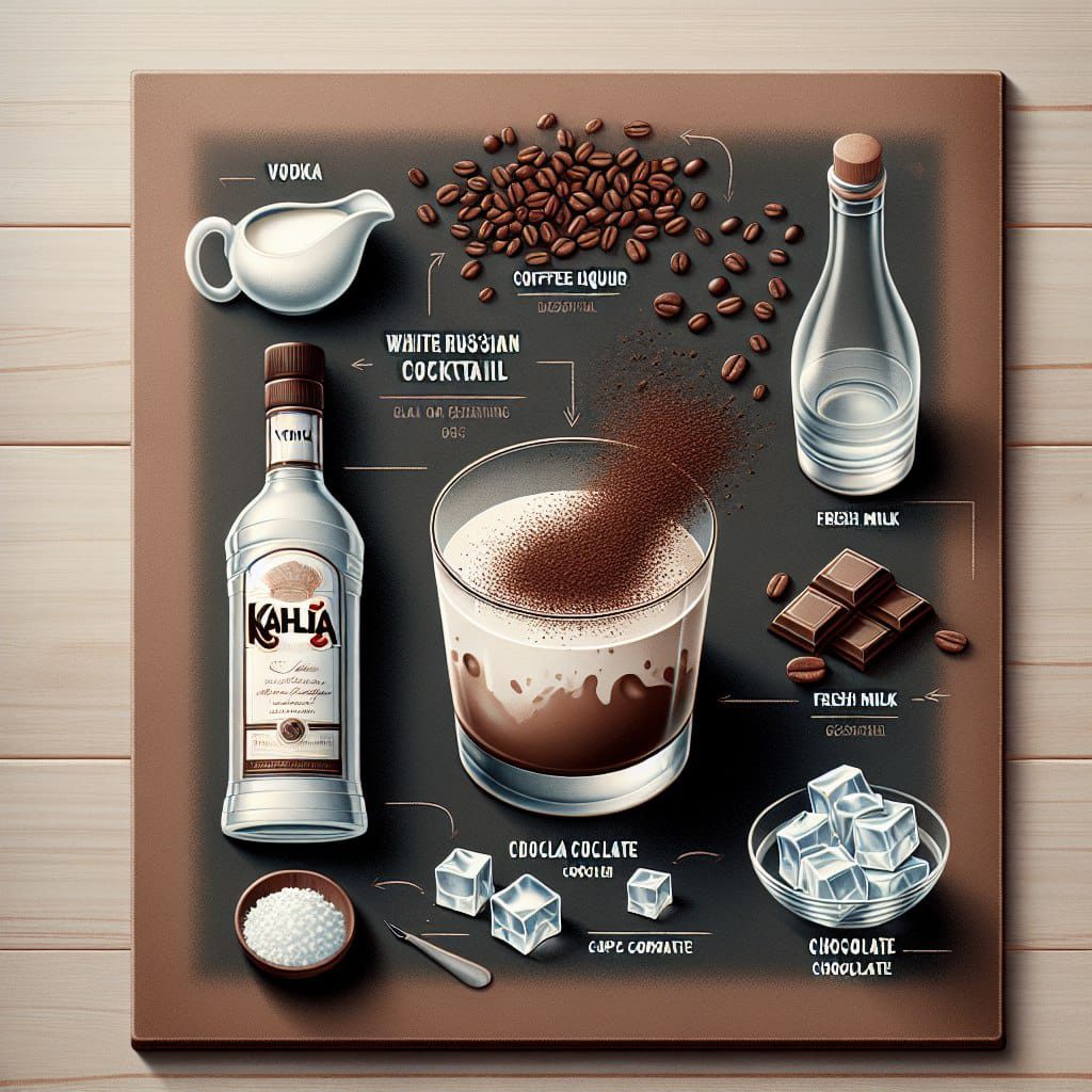 White Russian Cocktail