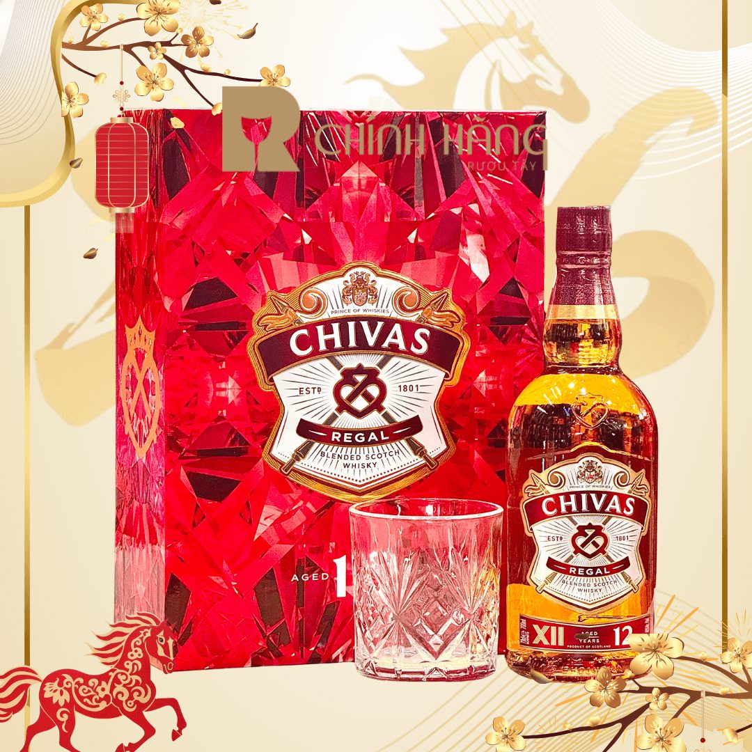 Chivas 12 Năm - Hộp Quà Tết 2026 700 ml Chivas 12 Năm - Hộp Quà Tết 2026 700 ml