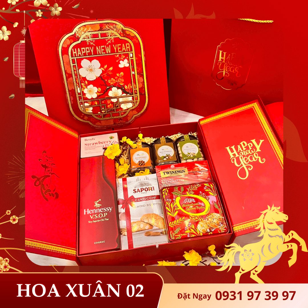 Hamper Hoa Xuân 02 