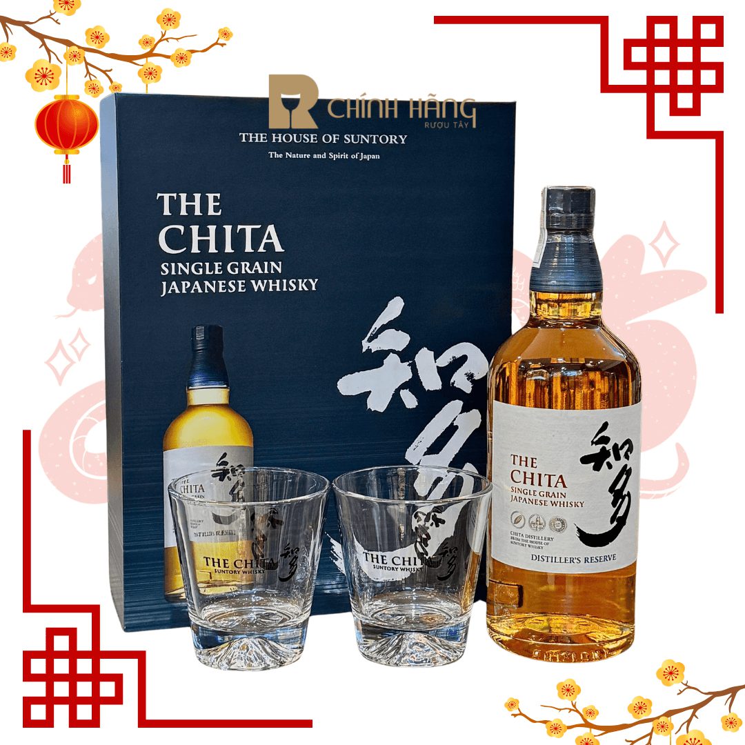 Chita Single Grain Japanese Whisky - Hộp Quà Tết 2025 700 ml Chita Single Grain Japanese Whisky - Hộp Quà Tết 2025 700 ml