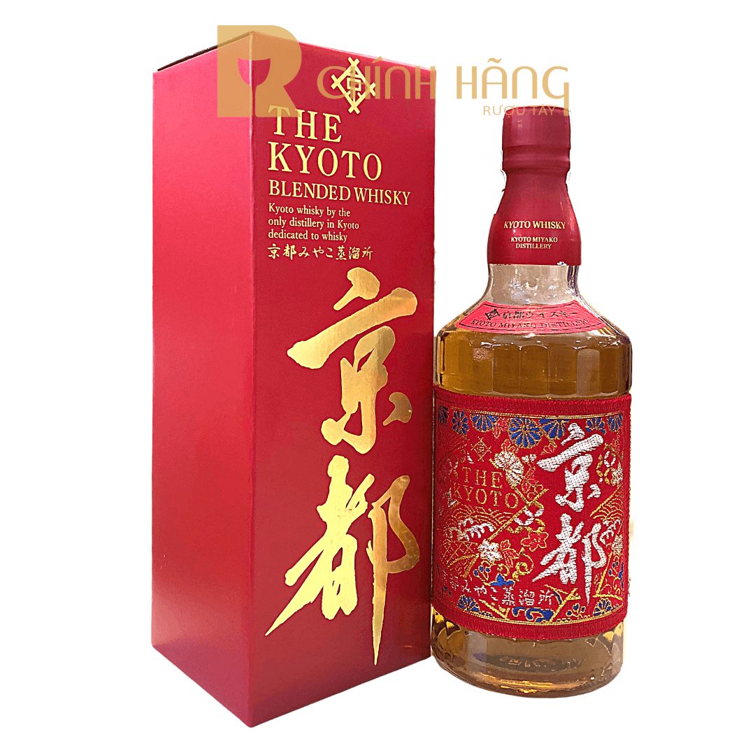 Kyoto Whisky Nishijin Ori Aka-Obi 700 ml