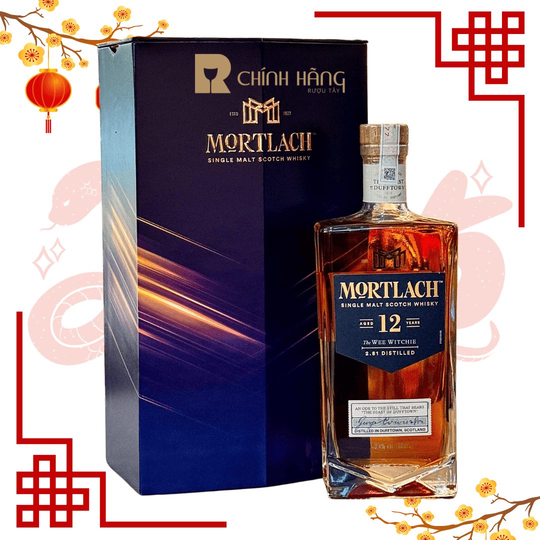 Mortlach 12 Năm - Hộp Quà Tết 2025 700 ml