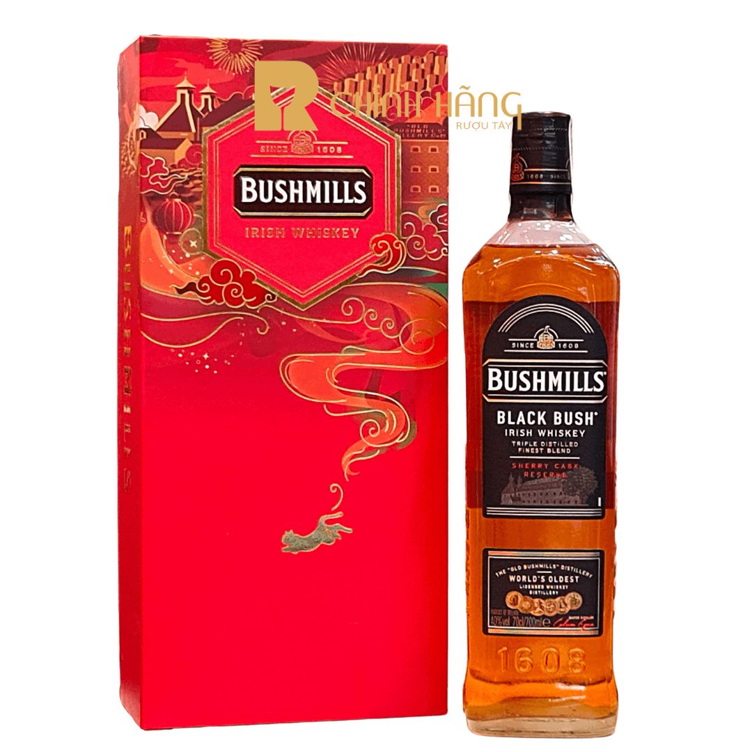 Bushmill Black Bush - Hộp Quà Tết 2023 700 ml Bushmill Black Bush - Hộp Quà Tết 2023 700 ml