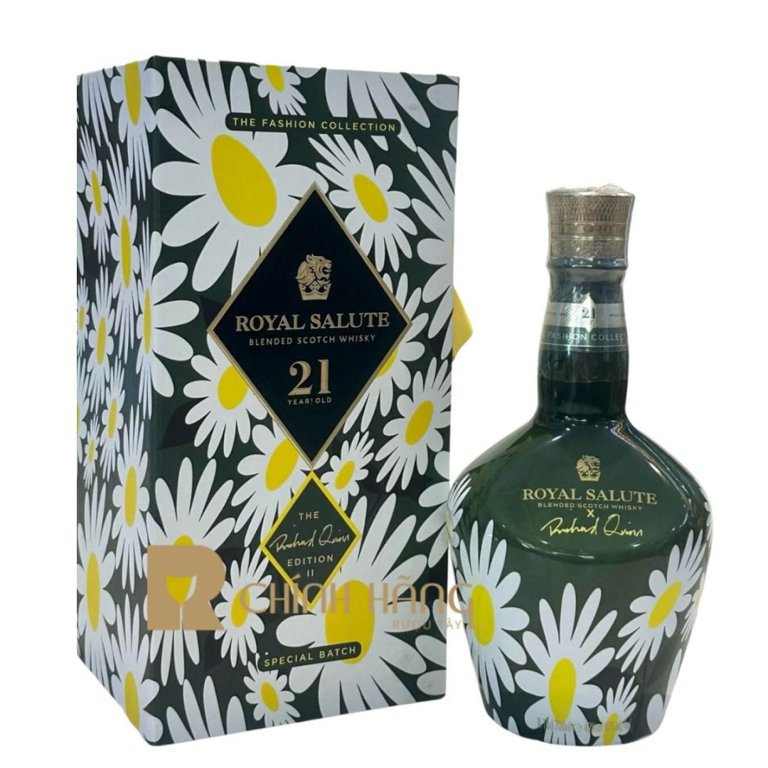 Chivas 21 Năm Richard Quinn Limited Edition II (Daisy Label) 700 ml