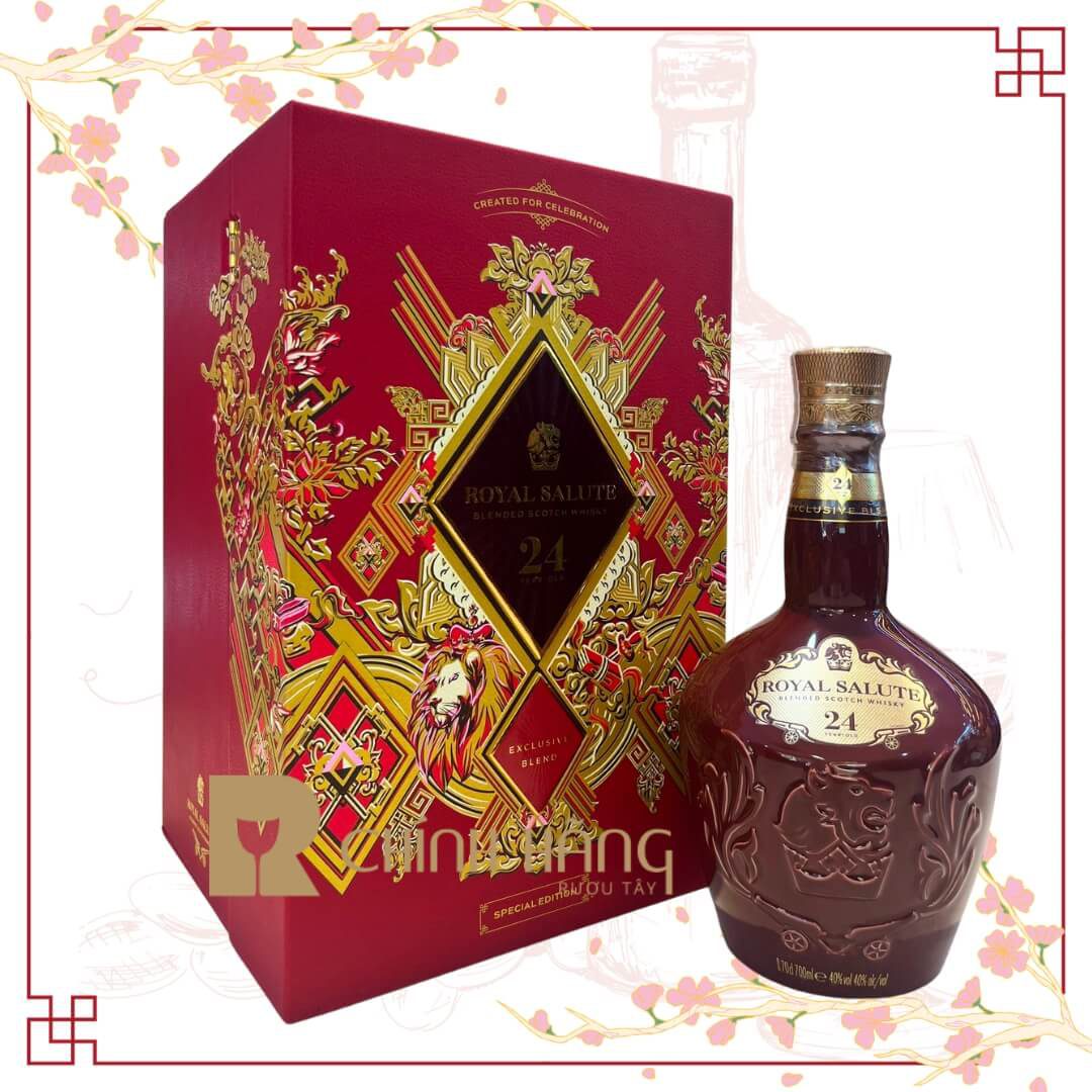 Chivas 24 Năm - Hộp Quà Tết 2024 700 ml