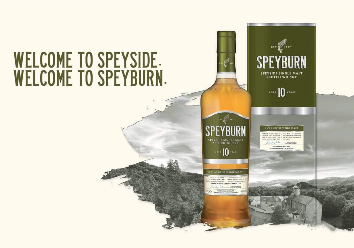Speyburn 10 years thu hút vị giác bởi vị cam, kẹo bơ cứng, bơ và vani cùng với một kết thúc dài đầy ngọt ngào lưu luyến nơi đầu môi.