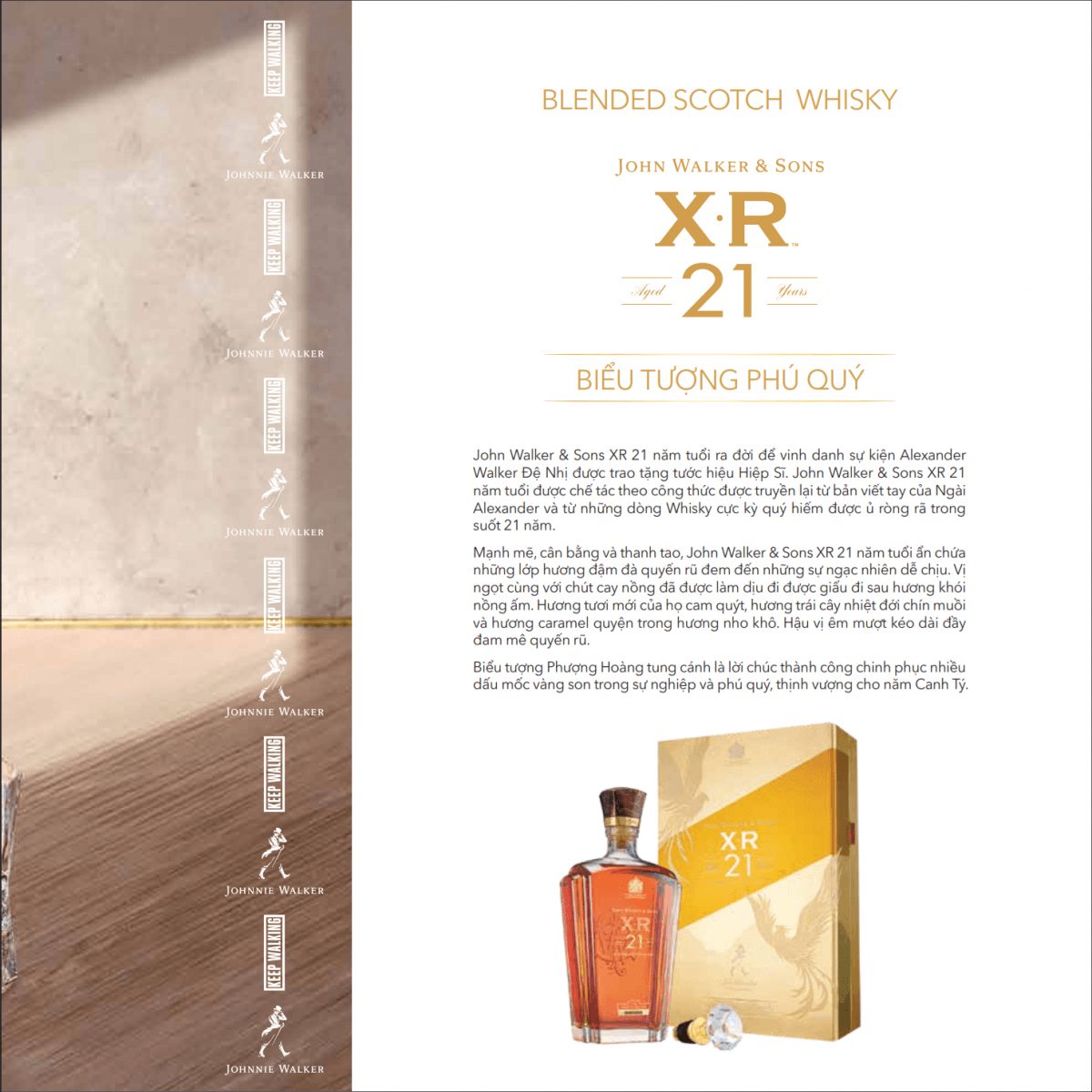 JOHN WALKER & SONS XR 21 NĂM HỘP QUÀ TẾT tại RuouTayChinhHang.com
