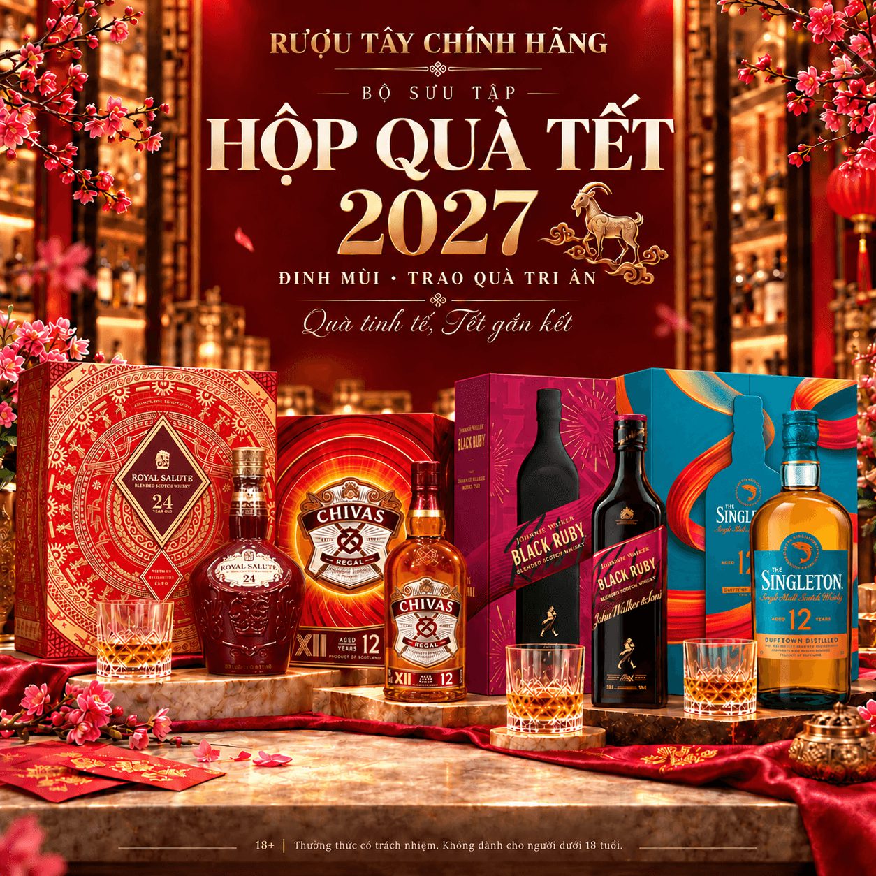 Bộ sưu tập rượu nổi bật 1