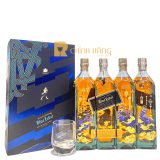 Johnnie Walker Blue Label - Hộp Quà Tết 2023 - QUÝ MÃO XUÂN VÀNG (030) 750 ml - hình mô tả 2