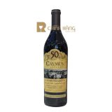 Vang Caymus 50th Anniversary Cabernet Sauvignon 750 ml - hình mô tả 1