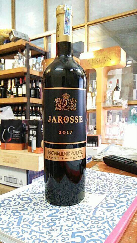 Rượu vang Pháp Jarosse 2019 - Dòng vang pha trộn đầy tinh tế