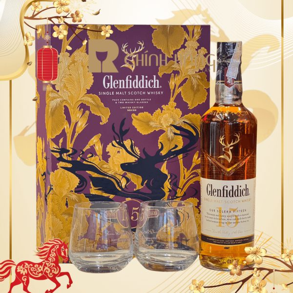 Glenfiddich 15 Năm - Hộp Quà Tết 2026