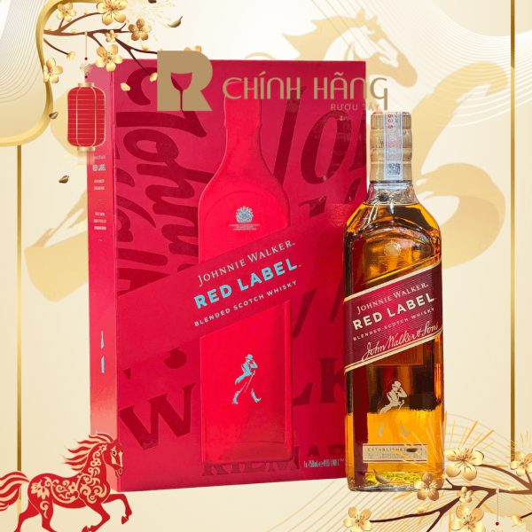 Johnnie Walker Red Label - Hộp Quà Tết 2026