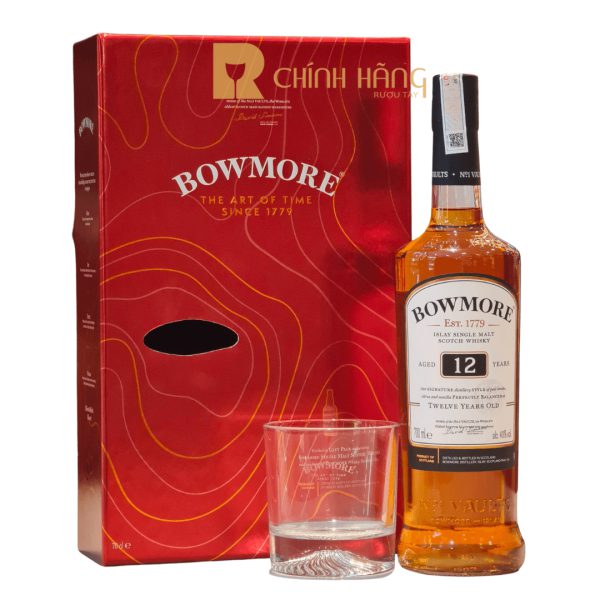 Bowmore 12 Năm - Hộp Quà Tết 2023