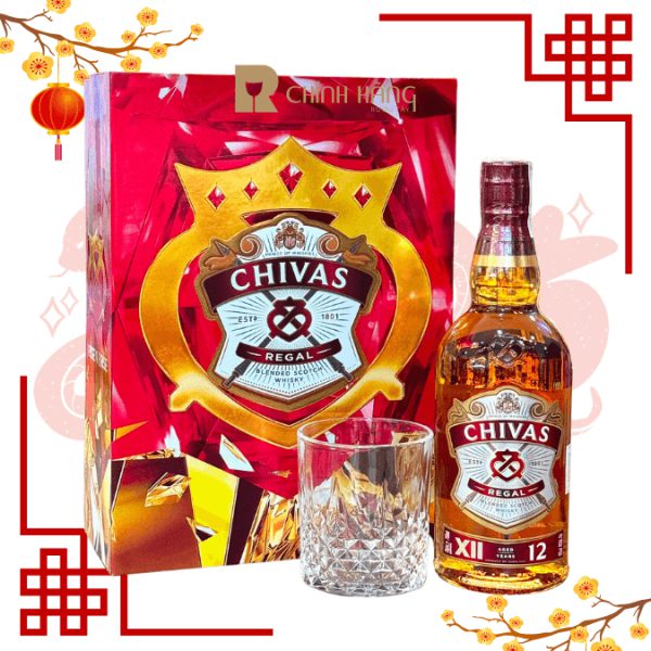 Chivas 12 Năm - Hộp Quà Tết 2025