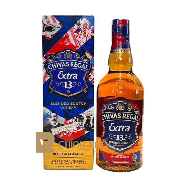 Chivas 13 Extra American Rye Casks (Xanh)