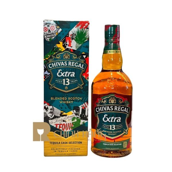 Chivas 13 Extra Tequila Casks (Xanh Lá)