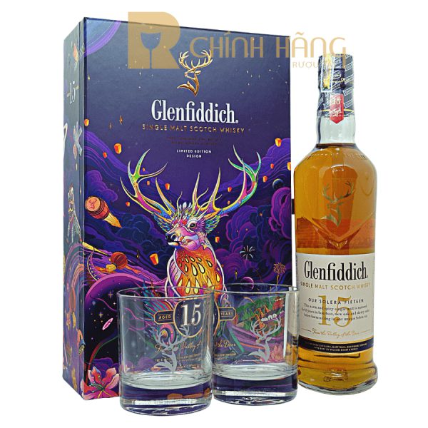 Glenfiddich 15 Năm - Hộp Quà Tết 2022
