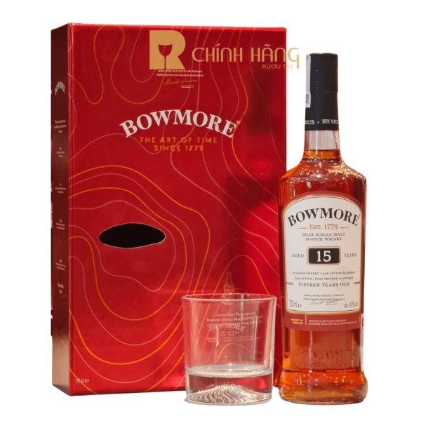 Bowmore 15 Năm - Hộp Quà Tết 2023