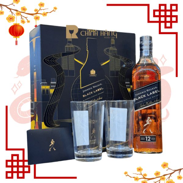 Johnnie Walker Black Label - Hộp Quà Tết 2025