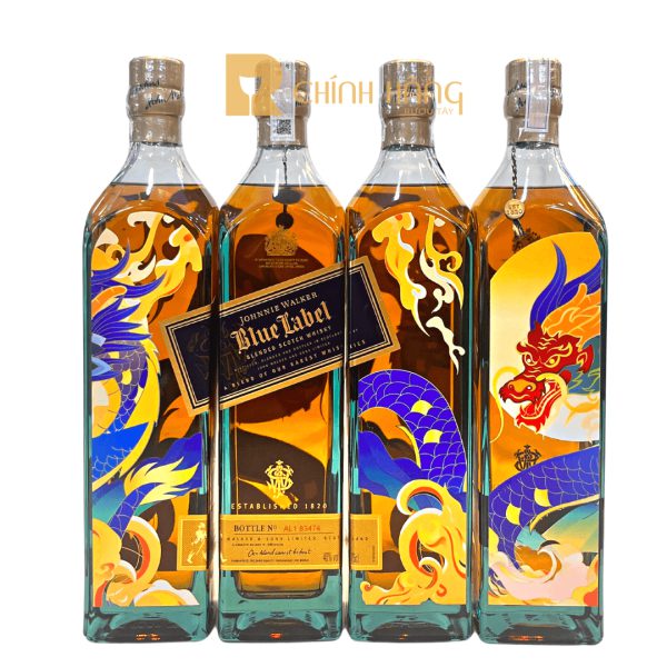 Johnnie Walker Blue Label - Hộp Quà Tết 2023 - BẢN LĨNH RỒNG (038)