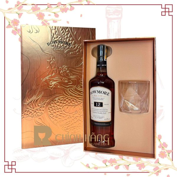 Bowmore 12 Năm - Hộp Quà Tết 2024