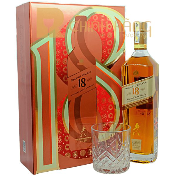 Johnnie Walker 18 Năm - Hộp Quà Tết 2022