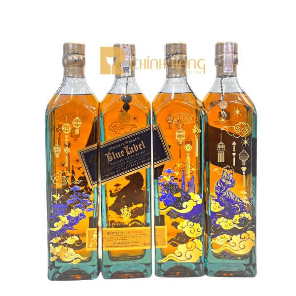 Johnnie Walker Blue Label - Hộp Quà Tết 2023 - QUÝ MÃO XUÂN VÀNG (030)