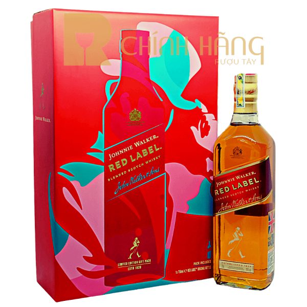 Johnnie Walker Red Label - Hộp Quà Tết 2022