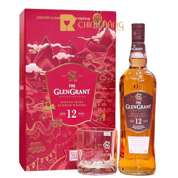 Glen Grant 12 Năm - Hộp Quà Tết 2023