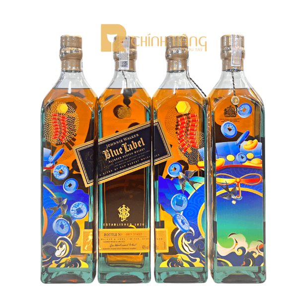 Johnnie Walker Blue Label - Hộp Quà Tết 2023 - TÚI LỘC MAY MẮN (033)