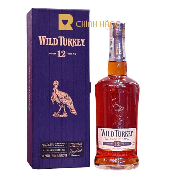 Wild Turkey 12 Năm - Hộp Quà Tết 2023