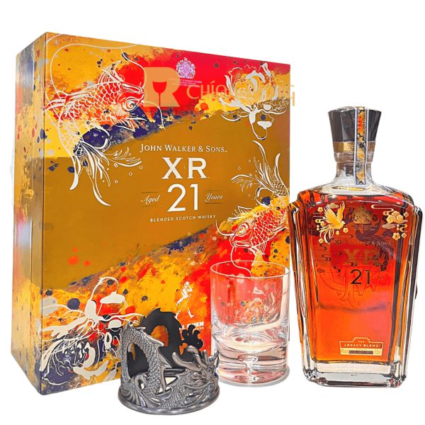 Johnnie Walker XR 21 Năm - Hộp Quà Tết 2023 - MASTERY OF CRAFT GOLD (002)