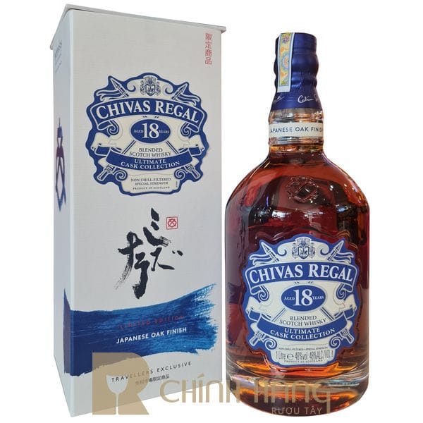 Chivas 18 Năm Ultimate Cask Collection Japanese Oak (Nhật)
