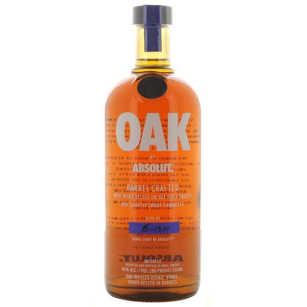 Absolut Vodka Oak Barrel Crafted