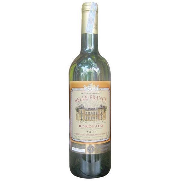 Belle France Bordeaux (Blanc - trắng) 750 ml Belle France Bordeaux (Blanc - trắng) 750 ml