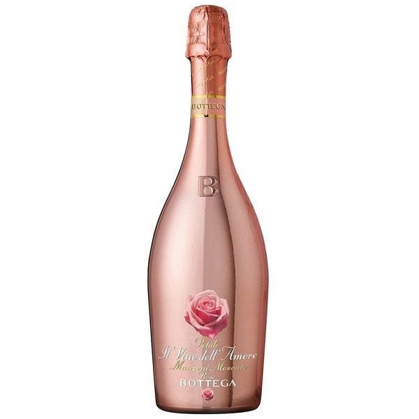 Bottega Rose (Hoa Hồng) - vang nổ hồng Brut từ nho Pinot Nero