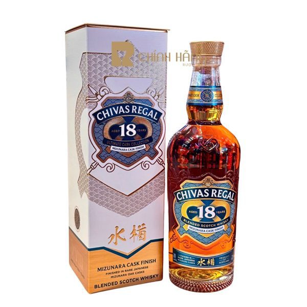 Chivas 18 Mizunara Cask Finish (Nhật)