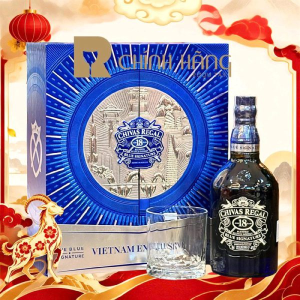 Chivas 18 Năm Blue - Hộp Quà Tết 2027