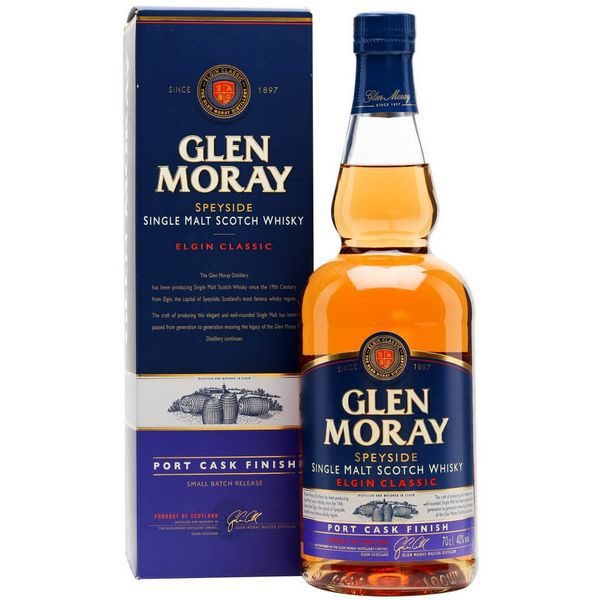 Glen Moray Classic Port Cask Finish 700 ml