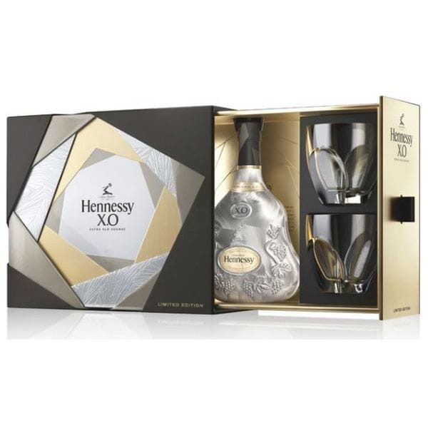 Hennessy XO Led 2016, + 2 ly 700 ml