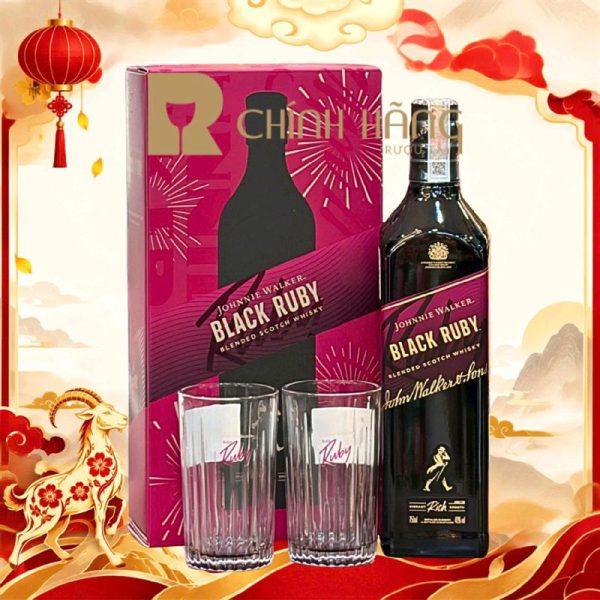 Johnnie Walker Black Ruby - Hộp Quà Tết 2027