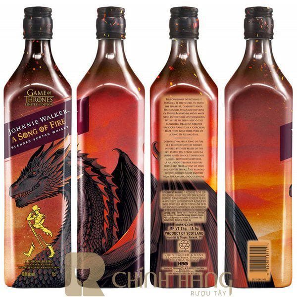 Johnnie Walker Game of Throne A Song of Fire